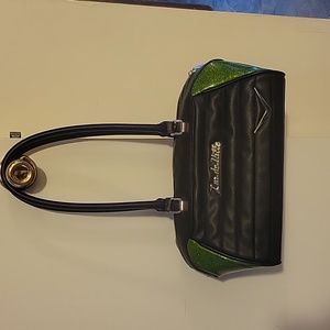 Lux de Ville monster green sparkle tote